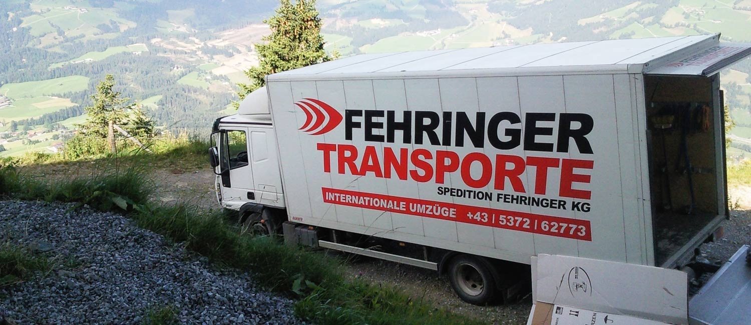fehringer transporte: spedition Fehringer, internationale umzuege
